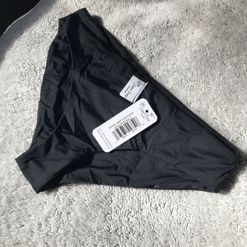Dippin’ Daisy Siren Bikini bottom in black